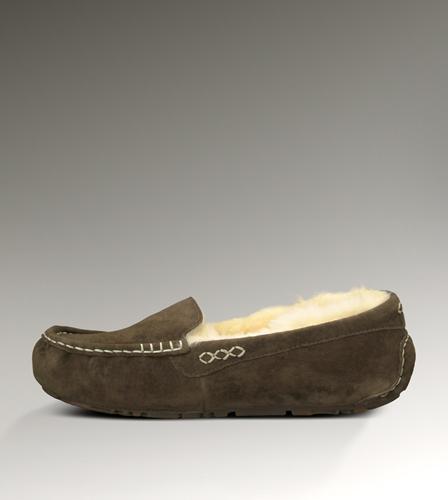 Ugg Outlet Ansley Chocolate Slippers 681729