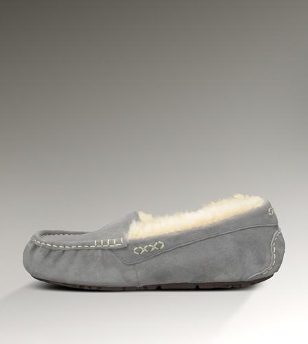 Ugg Outlet Ansley Grey Slippers 987246