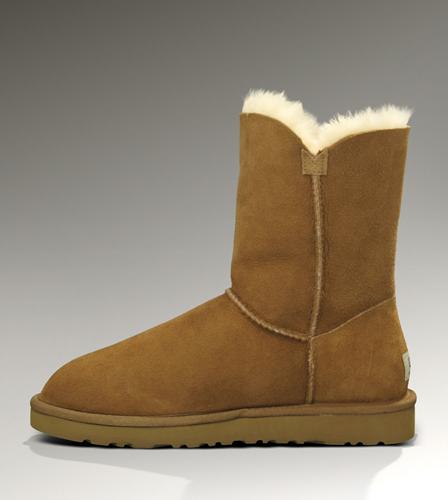 Ugg Outlet Bailey Button Chestnut Boots 812073