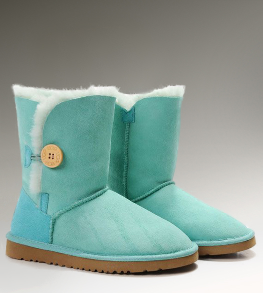 Ugg Outlet Bailey Button Emerald Boots 270843