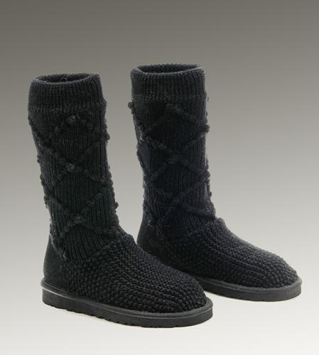 Ugg Classic Cardy Black Boots 613057 