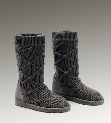Ugg Outlet Classic Cardy Grey Boots 124976