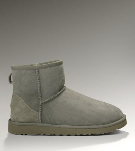 Ugg Outlet Classic Mini Grey Boots 059426