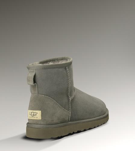 Ugg Outlet Classic Mini Grey Boots 059426