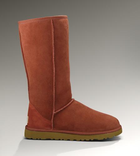 Ugg Outlet Classic Tall Auburn Boots 360189