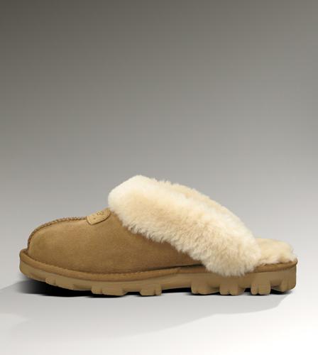 Ugg Outlet Coquette Chestnut Slippers 652431
