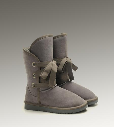 Ugg Outlet Roxy Short Grey Boots 862570